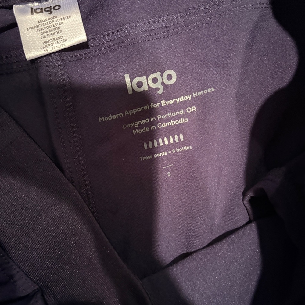 Lago Navy scrub Pants